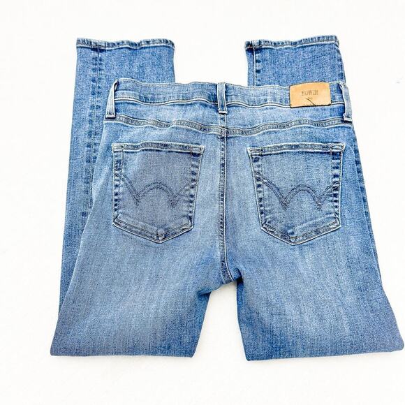 Edwin Elin Crop Straight Light Wash Denim Jeans Zip Fly Size 29 - Picture 5 of 8